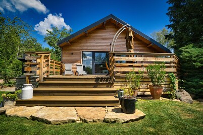 Cosy and comfortable chalet on the edge of a forest - SWIMMING POOL