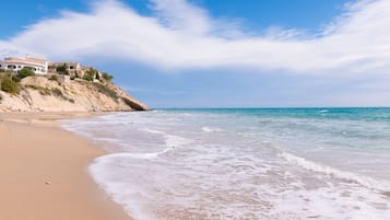 Vlak bij het strand, strandlakens