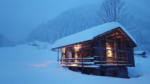 Alpine chalet renovated in 2018. Arêches-Beaufort 8-10 beds ideal for 2 families