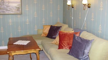 Fernseher, Kamin