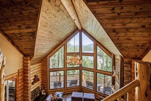 Interior - 10% Dist for Summer! Lake Front Log Cabin with Double Decker Dock&Mtn. Views (Nebo)