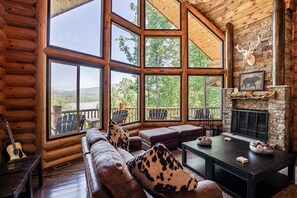 Smart TV, fireplace, video games, table football