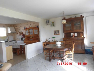House 3 km BLOIS Centre - 2 rooms - 4 pers 