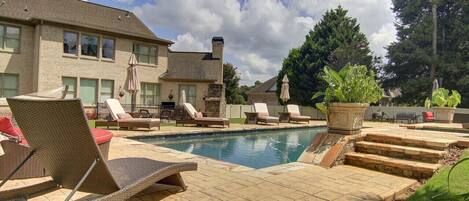 Außenpool, beheizter Pool