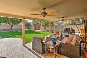 Outdoor dining - 4 Mi to Old Town: Family Home w/ Pool & BBQ (Scottsdale)