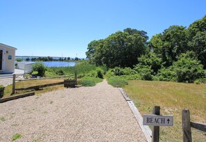 Property grounds - HyannisPort Cottage with Ocean View. 500 feet to Ocean Beaches! (Hyannis Port)
