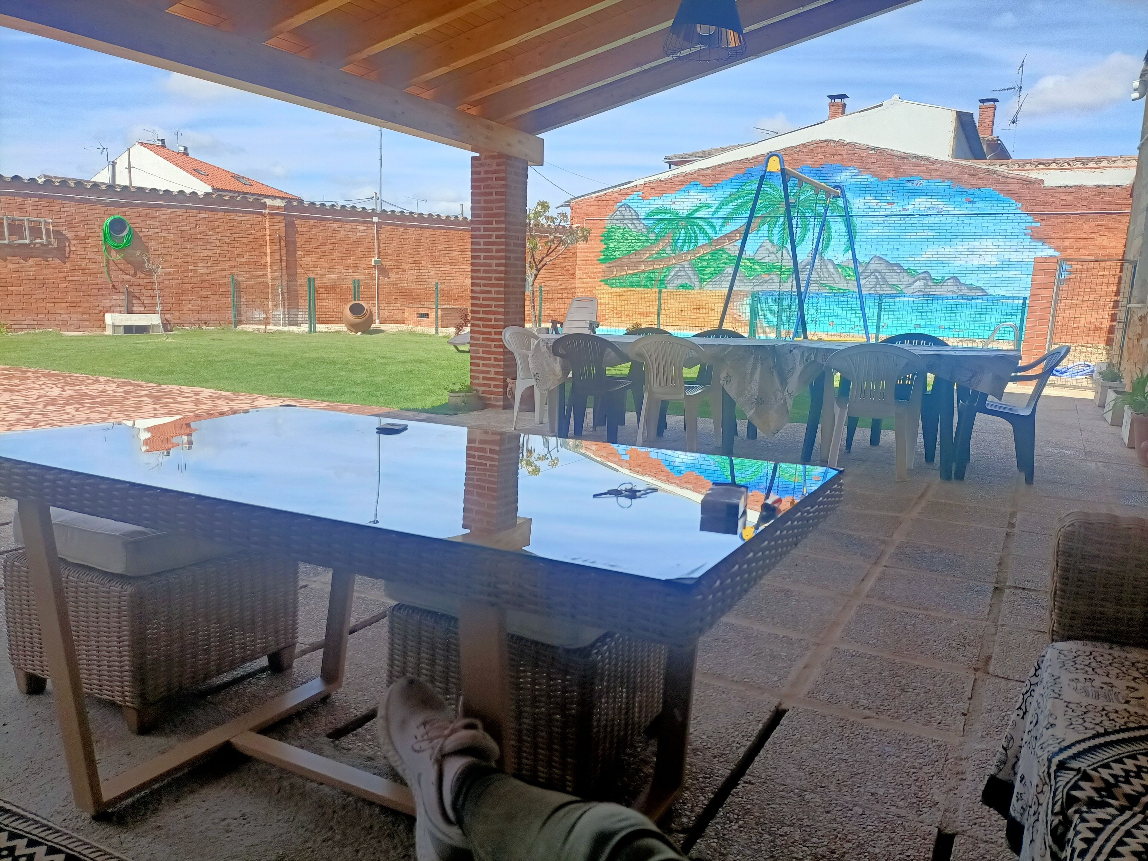 Enceinte de l’hébergement