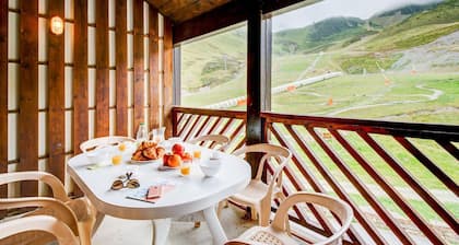 Appartement sympa et équipé au pied des pistes