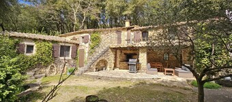 Charming Stone Cottage Property with pool and great views