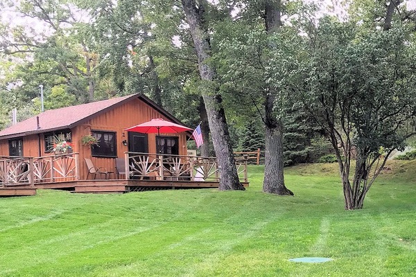 Front view of Cabin
