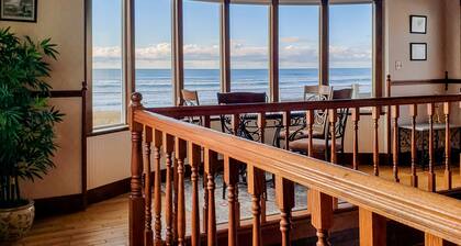 Casa frente al mar con vistas al océano, bañera de hidromasaje y chimenea: ¡se admiten perros!