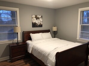 3 dormitorios, tabla de planchar con plancha, wifi y ropa de cama