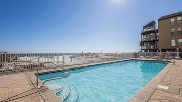 Indoor pool, a heated pool