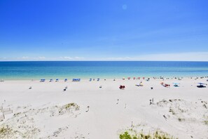 On the beach