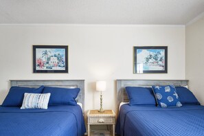 2 chambres, fer et planche à repasser, accès au Wi-Fi (inclus)
