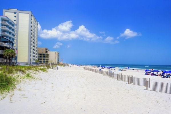 Beach nearby