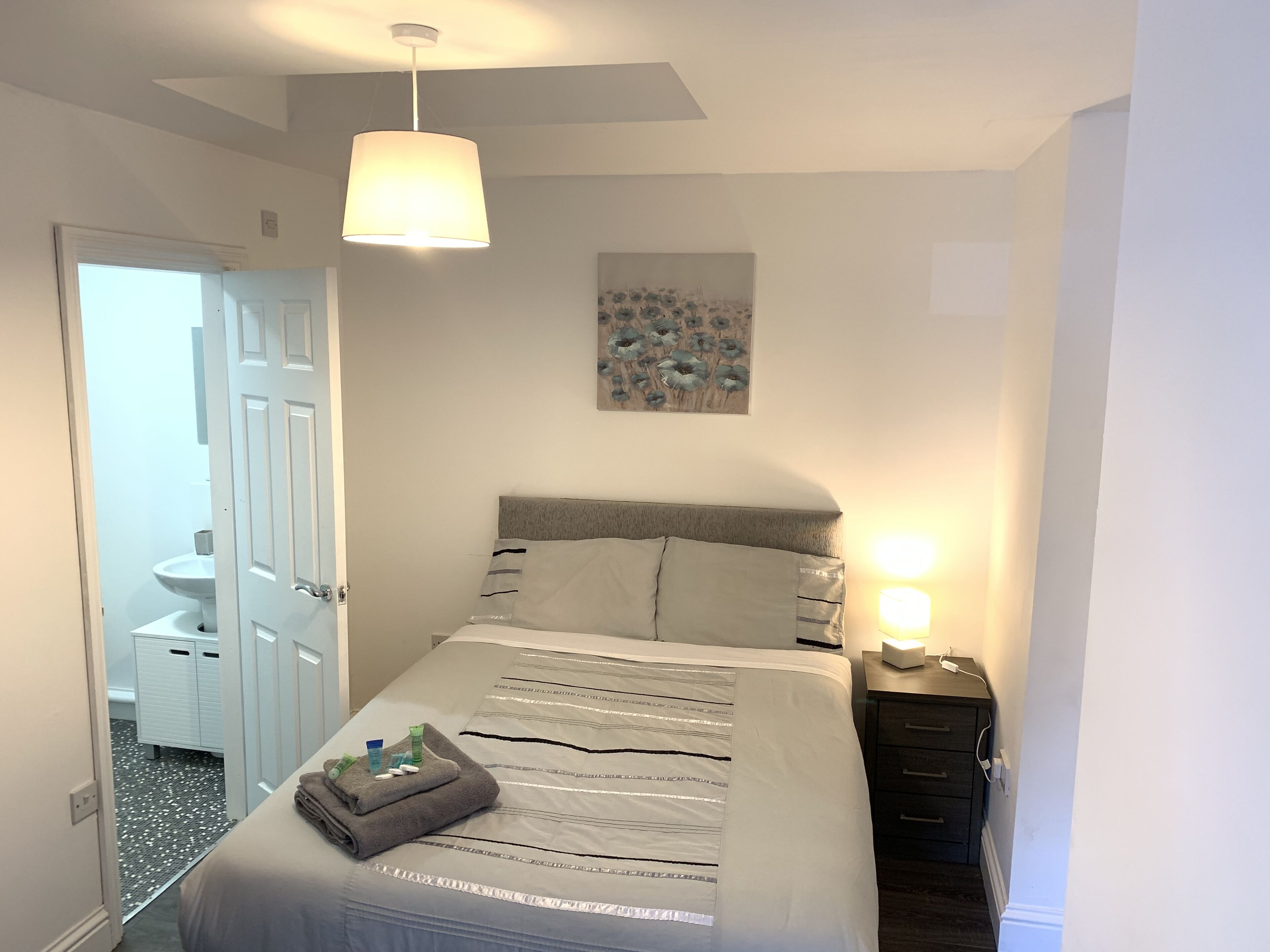 1 soveværelse, strygejern/strygebræt, Wi-Fi, sengetøj