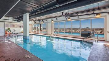 Indoor pool, a heated pool