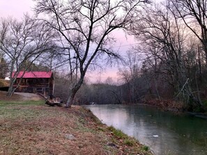 Exterior - Mill & Waterfall: "Top 23 Airbnb's in NC" with Hot Tub! (Westfield)