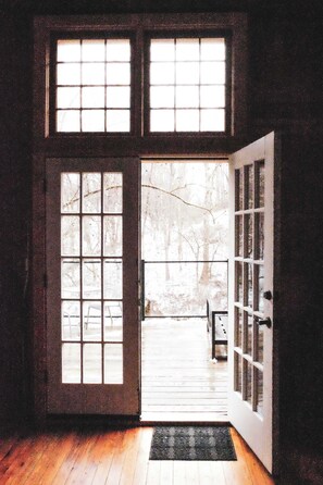 Interior - Mill & Waterfall: "Top 23 Airbnb's in NC" with Hot Tub! (Westfield)