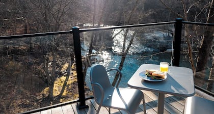 Mill & Waterfall: "Top 23 Airbnb's in NC" with Hot Tub!