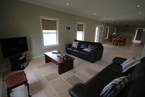 Living area - Rosie's Cottage is perfect for the smaller family getaway (Robe)