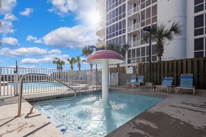 Indoor pool, a heated pool