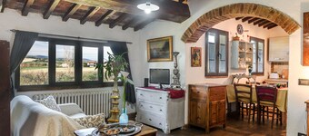 Il Saragio open space in the Tuscan countryside