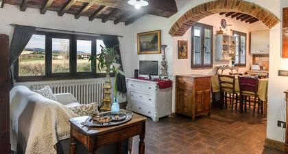 Il Saragio open space in the Tuscan countryside