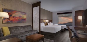 客房内 保险箱、办公桌、遮光窗帘、隔音