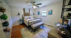 3 bedrooms, iron/ironing board, travel crib, free WiFi