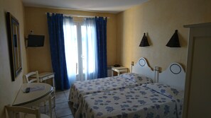 Chambre avec lits jumeaux, terrasse
