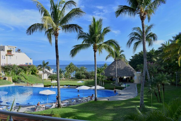 Alberca al aire libre 