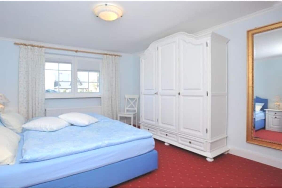 Apartment (Wanderdüne) | 1 Schlafzimmer, Allergikerbettwaren, individuell dekoriert