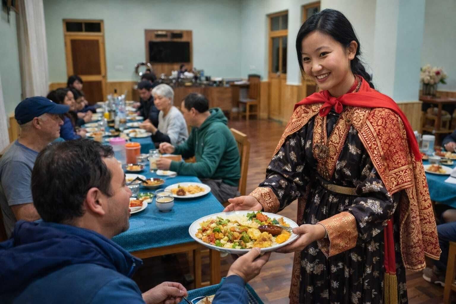 تناول الطعام