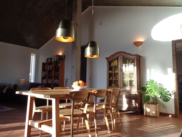 Dining - Delightful villa, private pool, 20 mins Seville, 10 mins airport, semi-rural (Carmona (Sevilla))