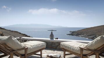 Villa de lujo, vista al mar (2) | Terraza o patio