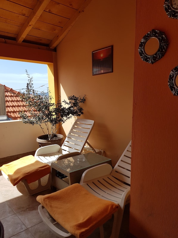 Appartement, terras | Balkon