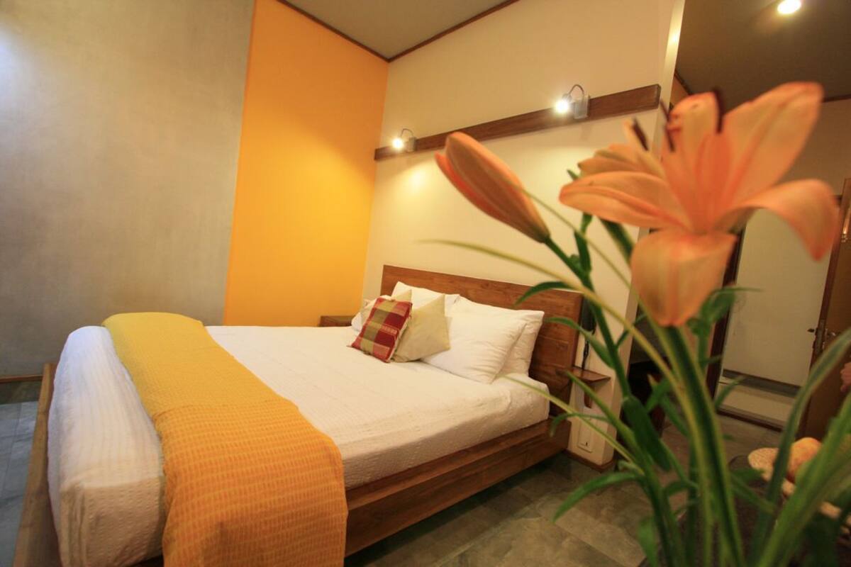 Blackout curtains, iron/ironing board, rollaway beds, free WiFi