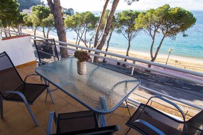 Outdoor dining - Agi Marina 4 Apartamento for rent in Roses Girona. (Rosas / Roses)