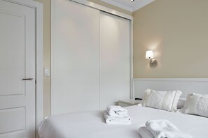 2 soverom, strykejern/-brett, wi-fi (inkludert) og sengetøy