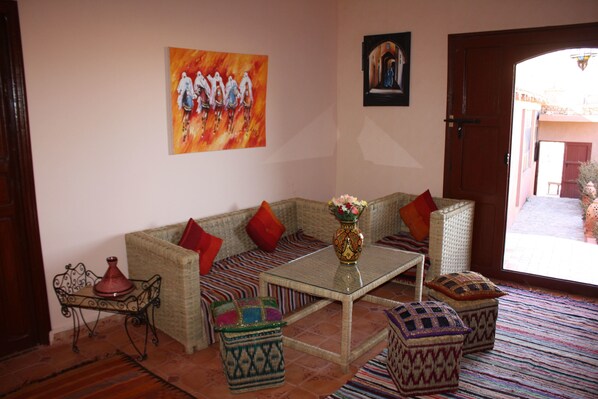 Sitzecke in der Lobby