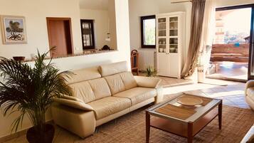 Tv, böcker, ett musikbibliotek och ett filmbibliotek