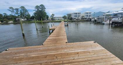 Orange Beach condo nicely remodeled, complex on water, pier for boat and fishing