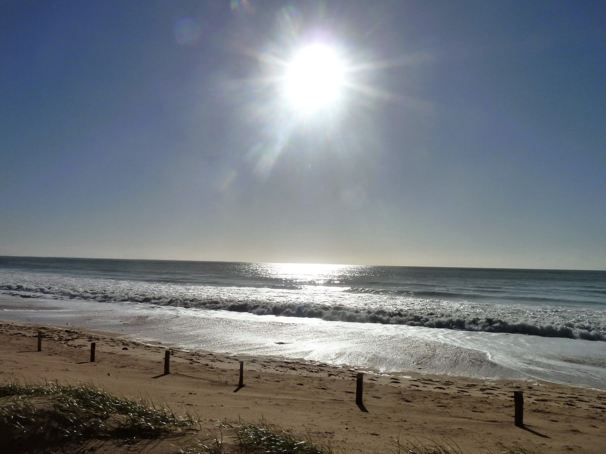 Plage à proximité, chaises longues