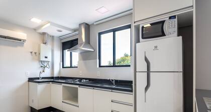 Litteä täydellinen autotalli, 2 camas de casal, Centro e Jd Bot, PUC