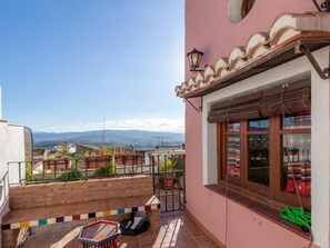 Terrace/patio - Nice rustic house with charm in Nigüelas (Nigüelas)