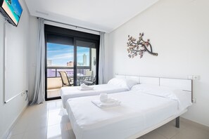 1 slaapkamer, een strijkplank/strijkijzer, gratis wifi, beddengoed
