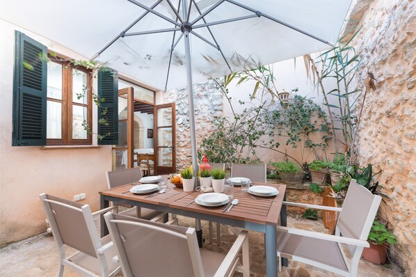 Restauration en plein air