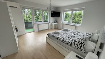 Familienvilla | 3 Schlafzimmer, Bügeleisen/Bügelbrett, kostenloses WLAN, Bettwäsche